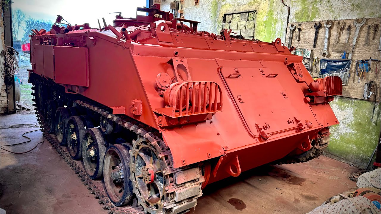 ПОКРАСКА FV432 И УСТАНОВКА СУЛТАНА
