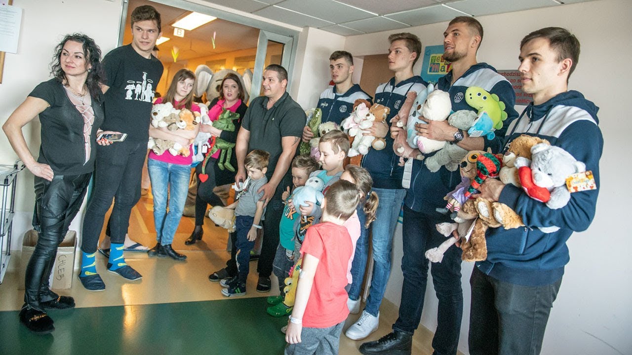 Misie w Centrum Zdrowia Dziecka