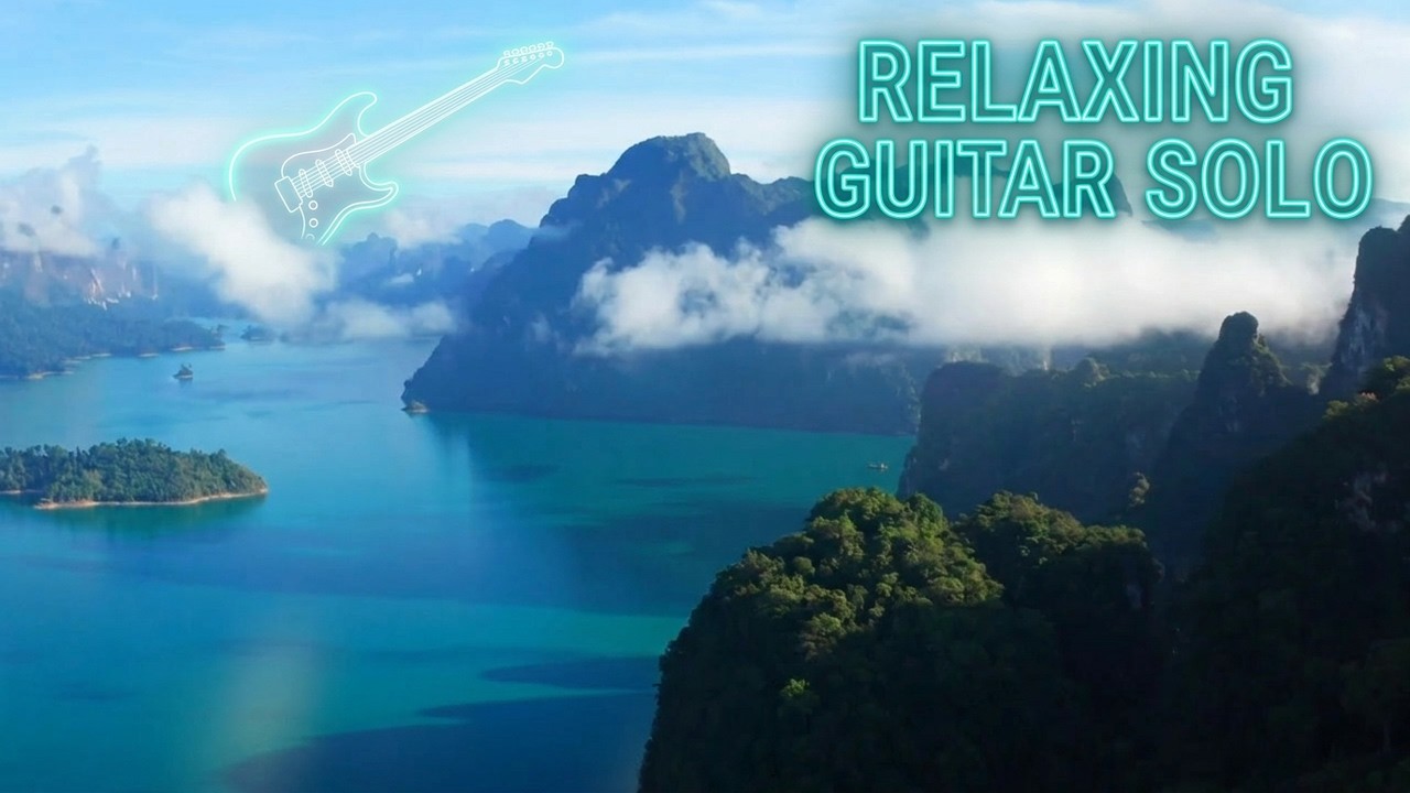 Deeper in Love - Guitar Solo With Drums in 432Hz