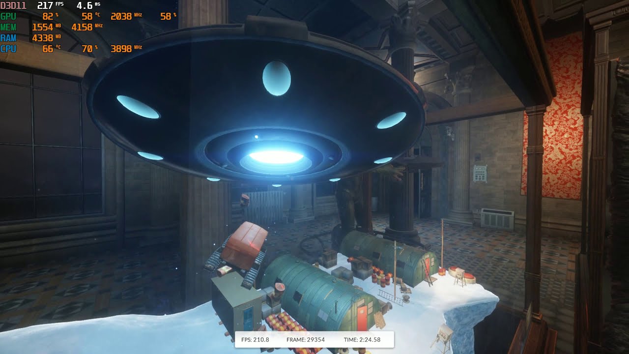 VRMark - Stress Test Benchmark / GTX 1060 6GB