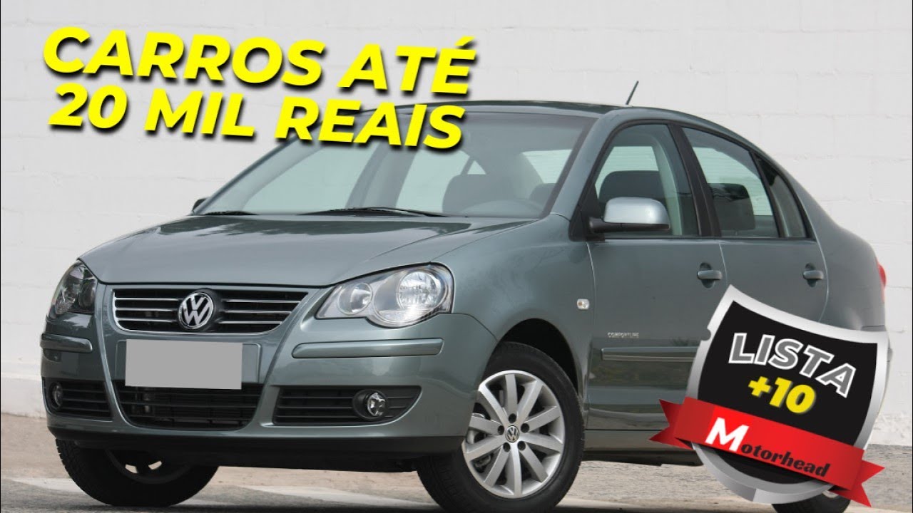 10 CARROS ATÉ 20 MIL REAIS PRA VOCÊ COMPRAR EM 2021