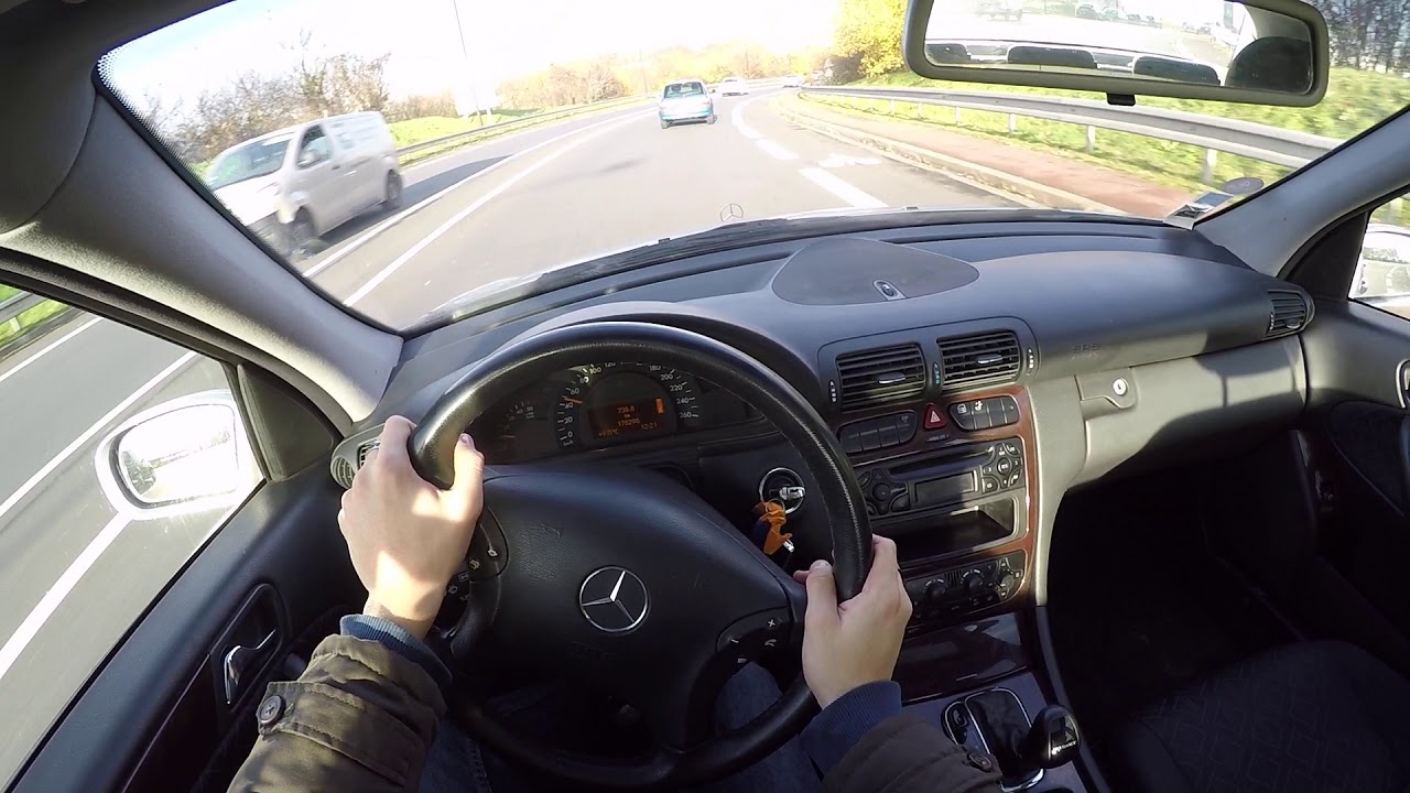 Mercedes-Benz C220 CDI W203 (2001) - POV Drive