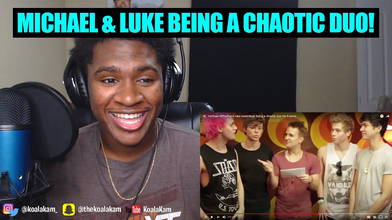Reacting To michael clifford and luke hemmings being a chaotic duo for 9 years!
