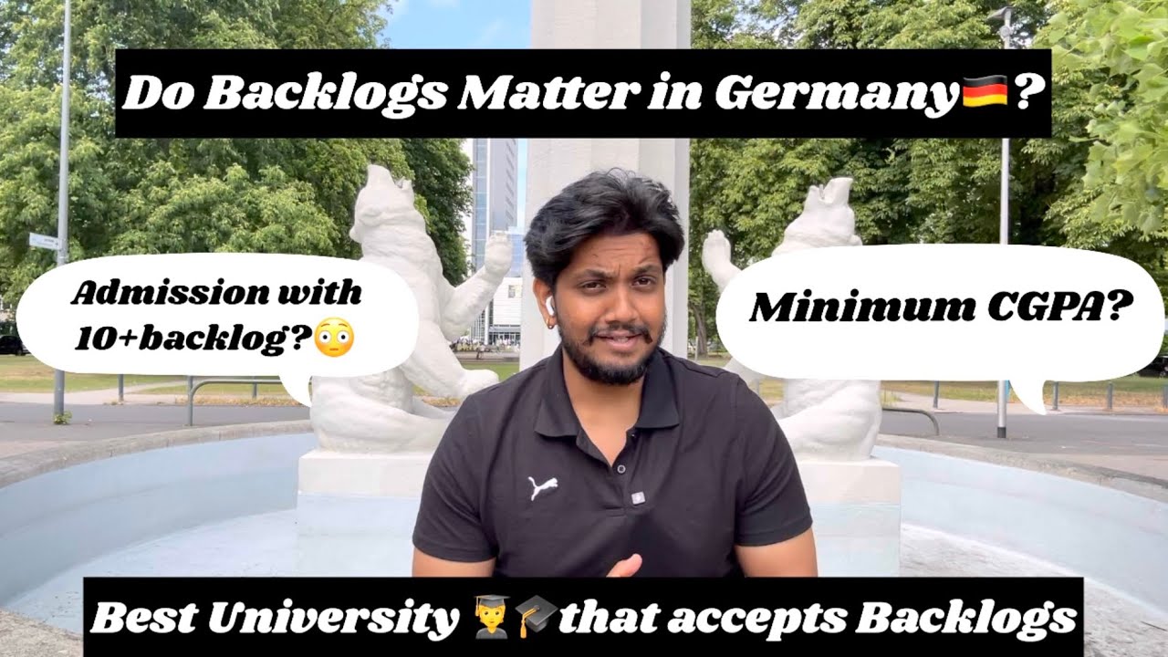 Do Backlogs Matter for Admission in Germany? 🇩🇪| watch till the end to know your chances |kannada