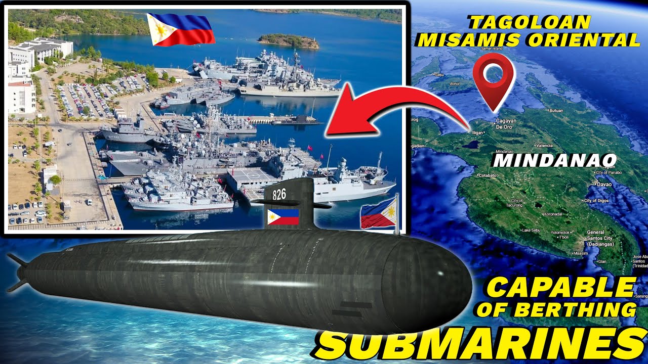 Крупнейшая военно-морская база Филиппин, способная принимать подводные лодки, появится на Минданао