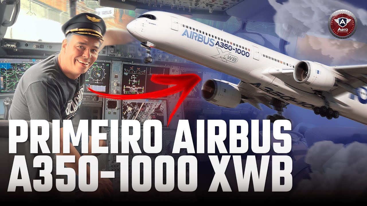 O ÚLTIMO JATO da Airbus! Entramos no PRIMEIRO Airbus A350 1000!