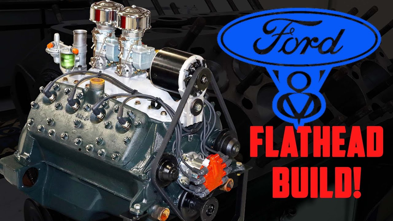 All the Oddities of Ford's Famous Flathead V8 (Full Engine Build)