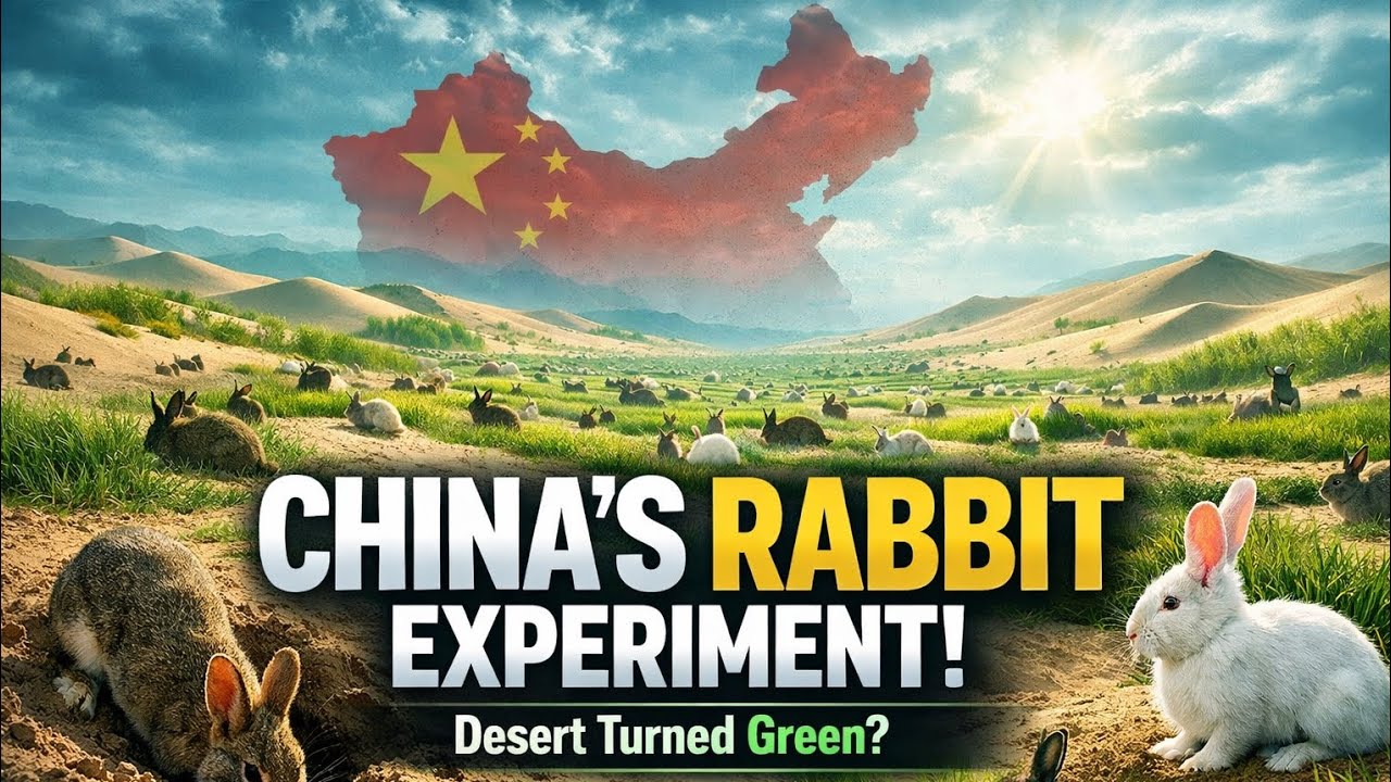 Inside China’s Rabbit Experiment: Desert Turned Green
