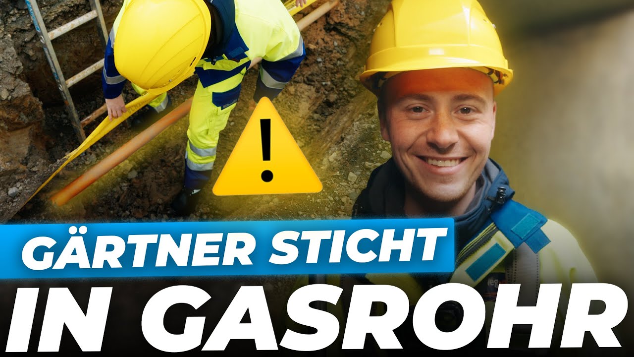 DAS passiert, wenn man eine Gasleitung trifft! 😱 | KOMMUNAL KANN