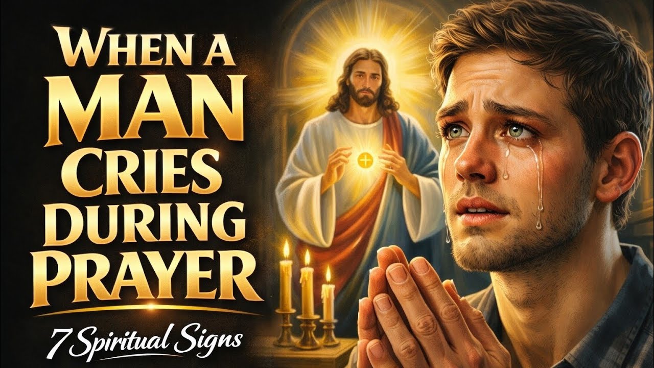 When a men Cries During Prayer — 7 Spiritual Signs God Is Speaking to him