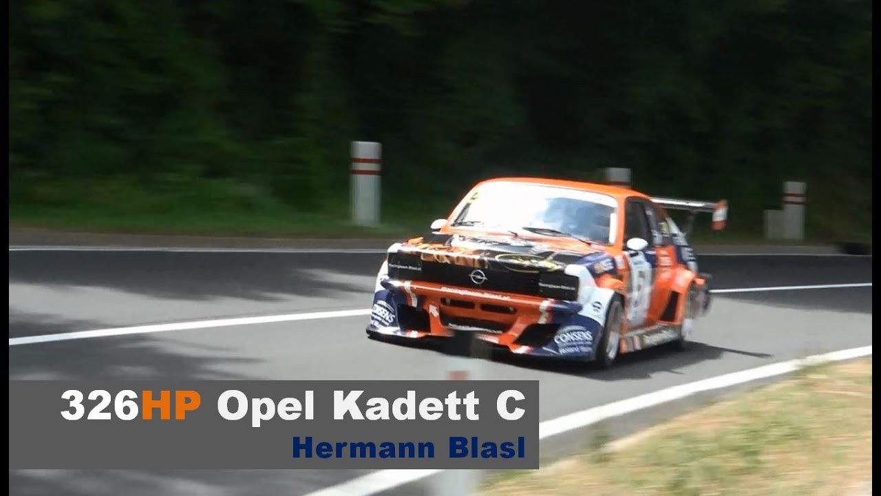 326HP Opel Kadett C by Hermann Blasl | HillClimb Gorjanci 2023