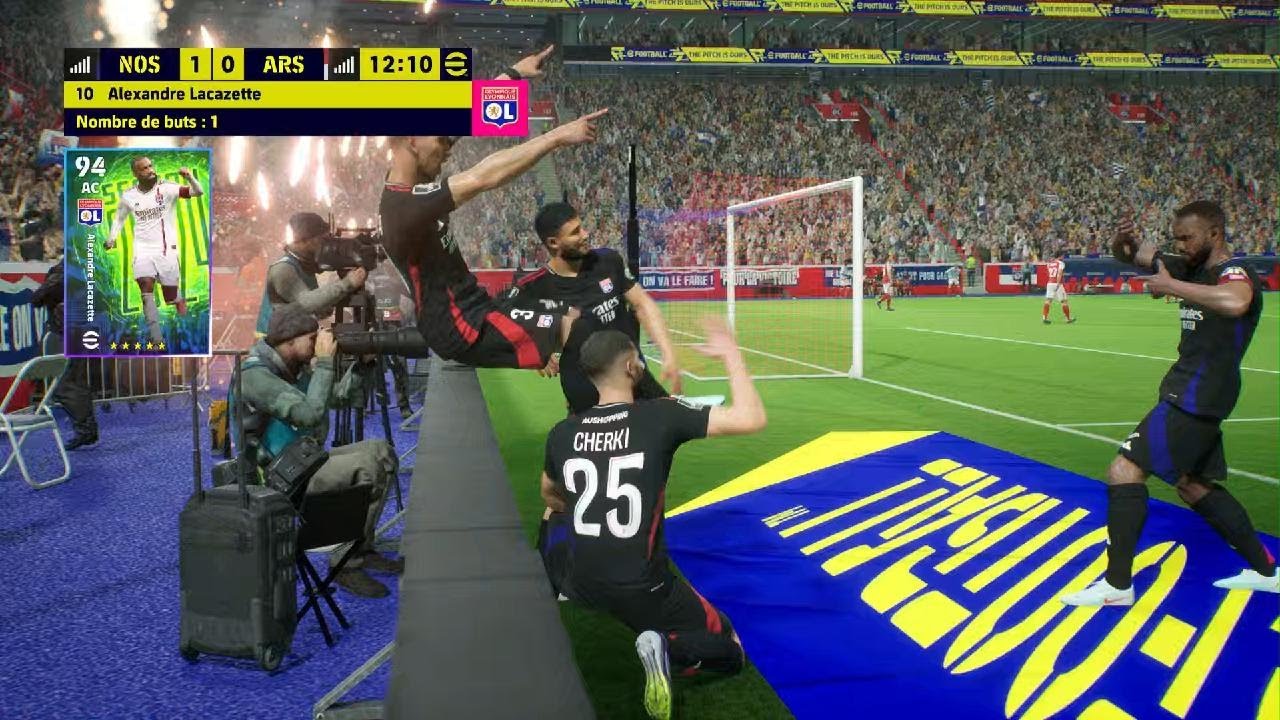 eFootball_2025 Le Goalaso de la Legend Alexandre Lacazette 👌🏾🫣🎉😍🥰