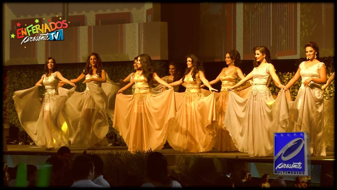 Eleccion de la Flor Tabasco 2015, Opening con las 16 embajadoras, Flores y estrellas
