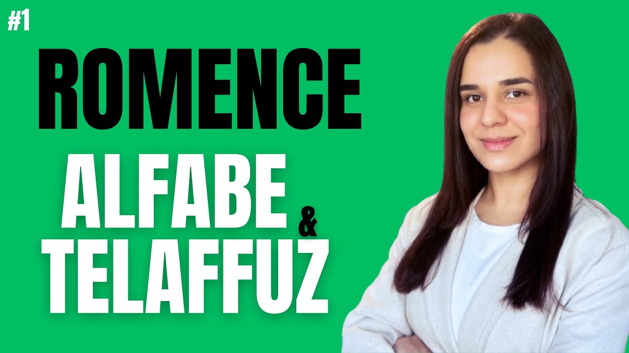 ROMENCE ALFABE ve Telaffuz | Romence 0’dan Öğren | Başlangıç Dersi 1