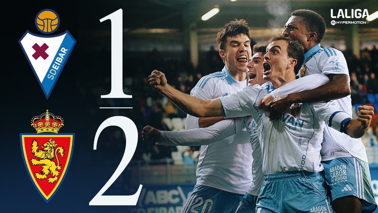 VICTORIA | SD EIBAR 1-2 Real Zaragoza | LaLiga Hypermotion