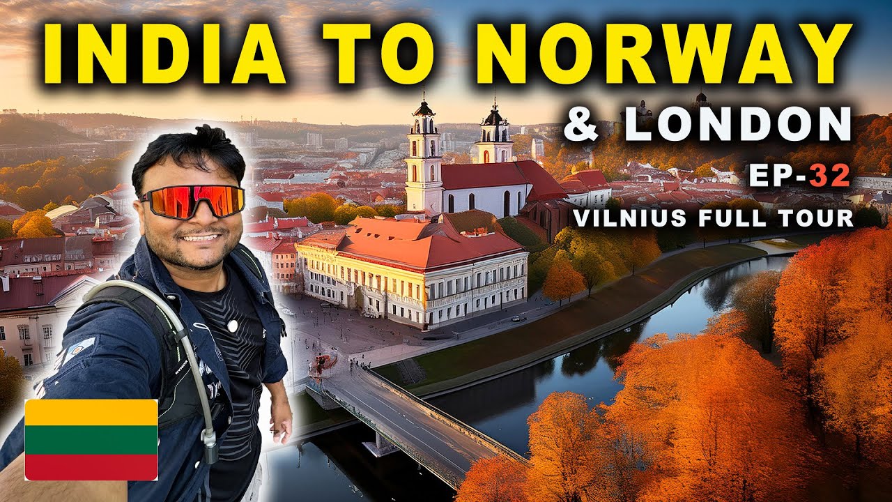 Mysterious Country 🇱🇹 LITHUANIA | VILNIUS Full City Tour | INDIA TO NORWAY & LONDON | Ep- 32