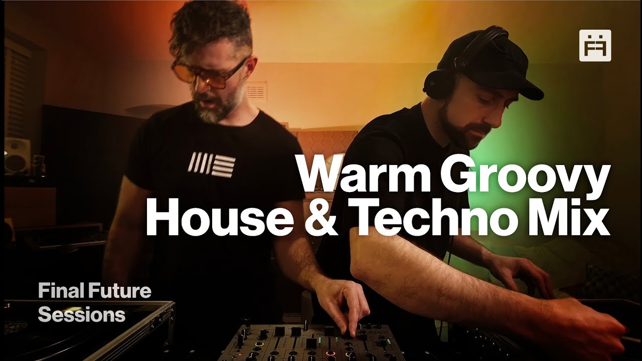 Warm Groovy House & Techno Mix In A London Loft | Adam Gillett & Justin Margovan