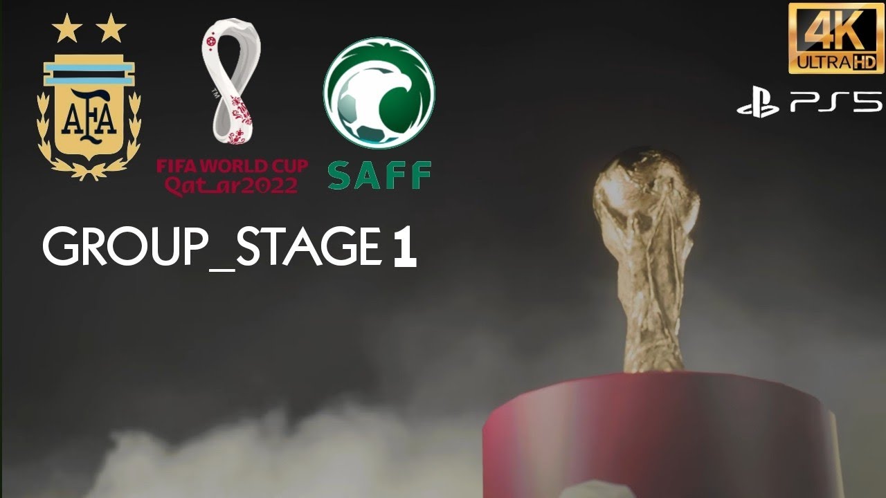 FIFA 23 |World Cup Group Stage - Argentina vs Saudi Arabia | PS5 4K No Commentary