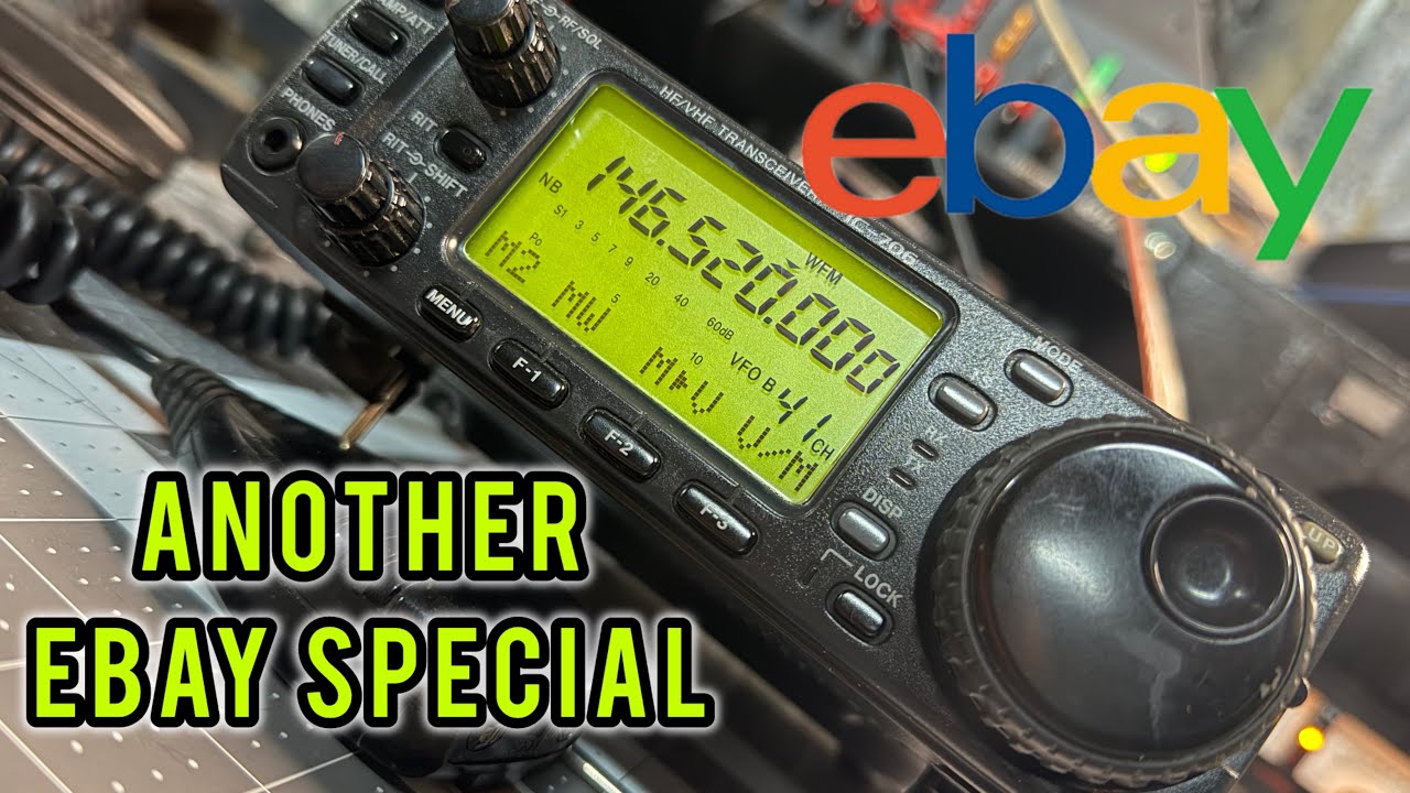 Непроверенный радиоприемник Icom 706 с eBay! Будет ли он работать корректно?