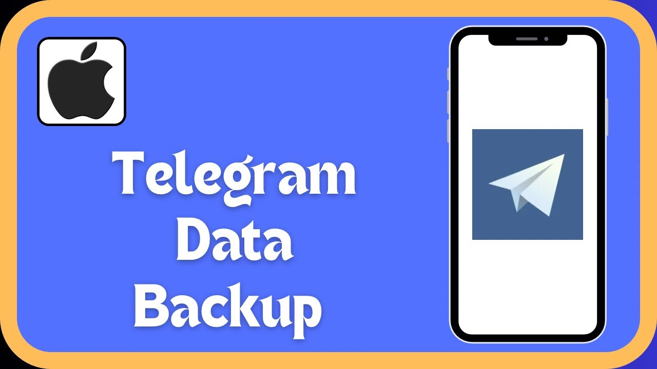 How to Backup Data In Telegram || Backup Chat History In iPhone