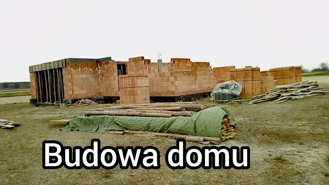 Budowa domu🏠 Zalewanie fundament&oacute;w ✖ Zakup materiał&oacute;w ✖ Stawianie mur&oacute;w.