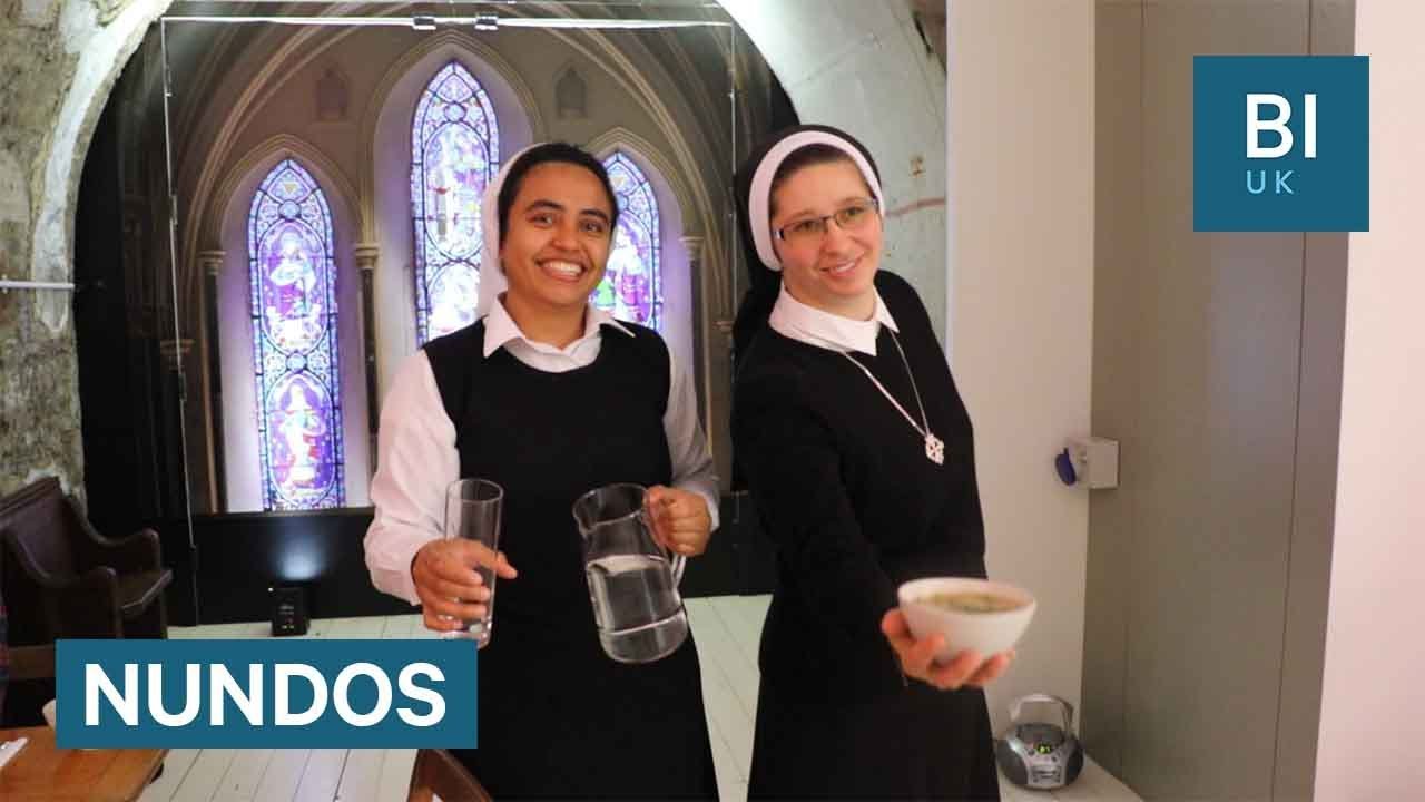 The restaurant run by nuns where everything is free