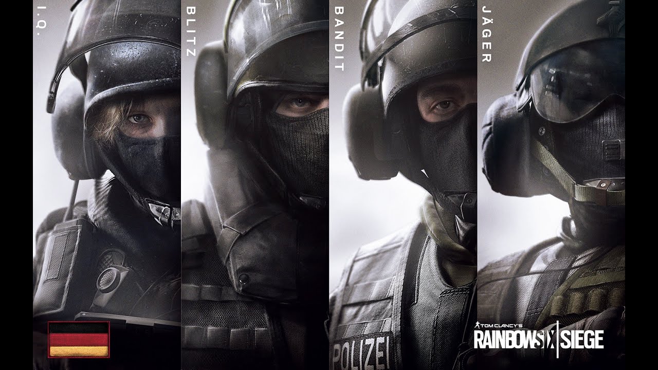 Tom Clancy's Rainbow Six Siege: All German CSG 9 Operator Videos