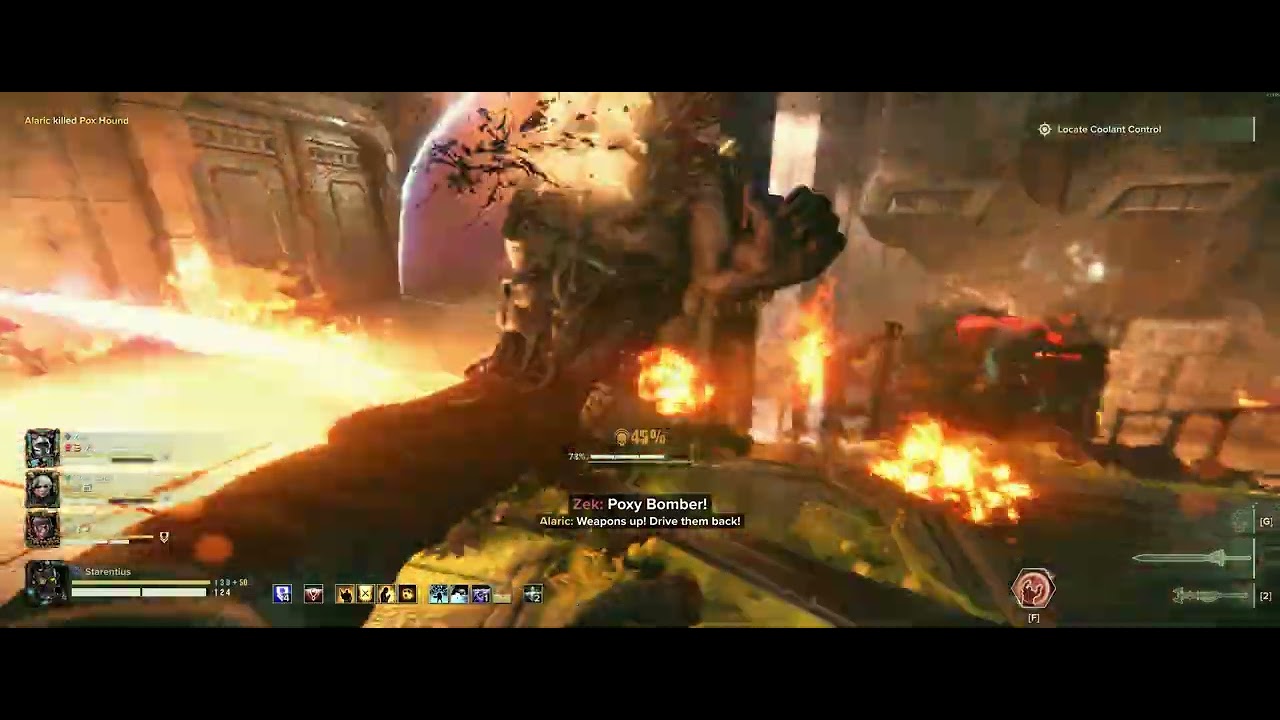 Warhammer 40000 Darktide. Havoc can be rough :)