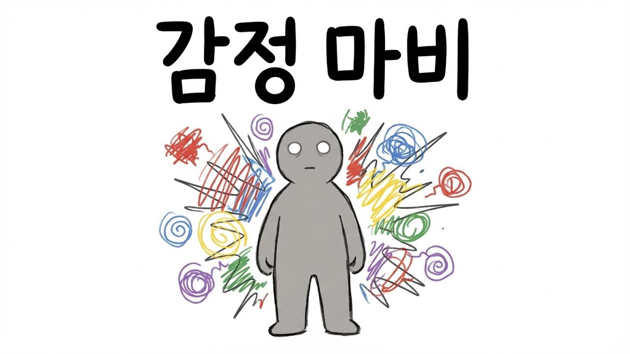 차분한 게 아니라, 감정의 스위치를 꺼버린 겁니다