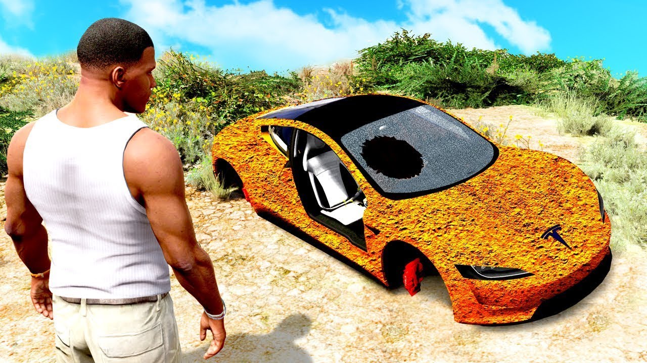 Robando Coches ABANDONADOS en GTA 5