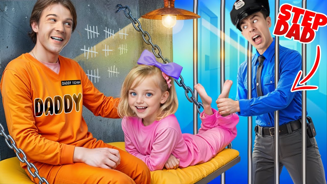Dad vs Stiefdad sind im Knast! Wie man aus dem Gef&auml;ngnis flieht!
