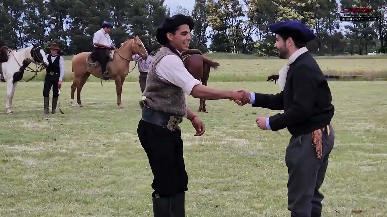 Reconocimientos  MANSEDUMBRE con Caballos de 4 meses de doma. Ciencia Gaucha