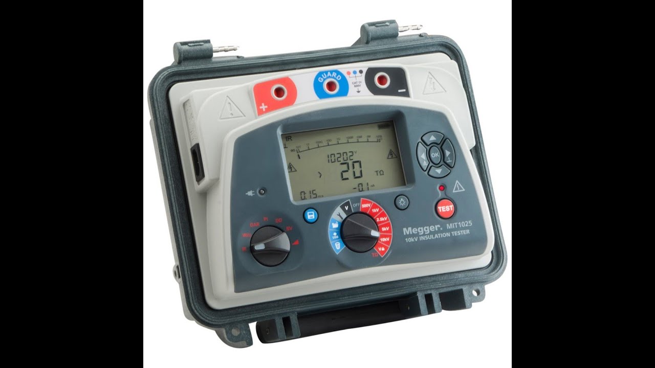 IR test ( insulation resistance test ) اختبار العازلية بين الموصلات