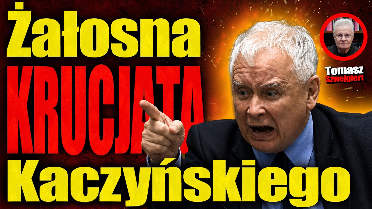 Żałosna krucjata Kaczyńskiego. Nawet hak&oacute;w do Kaczyńskiego nie potrafią dobrze odpalić! Szwejgiert