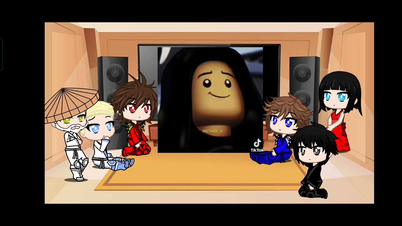 past ninjago react to lloyd + Lloyd oni |Español & English|