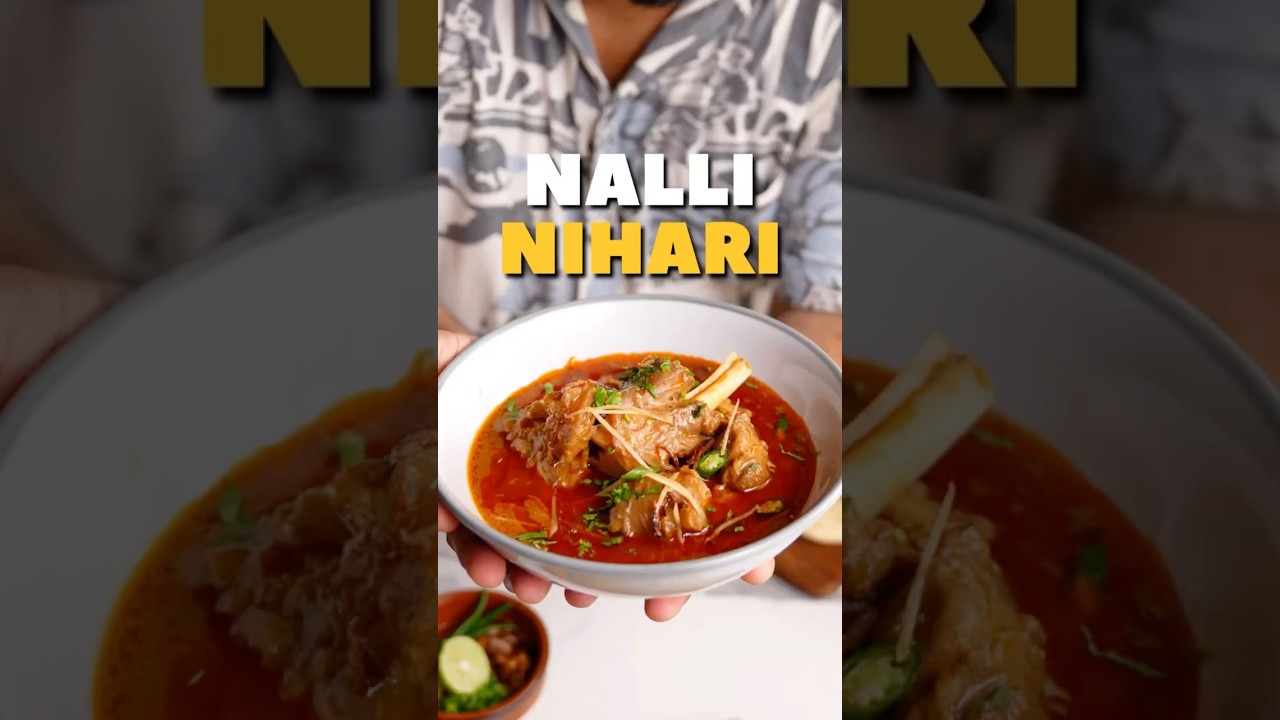 I Tried Making Nalli Nihari For The First Time 😍 #easyrecipes #shorts #foodie