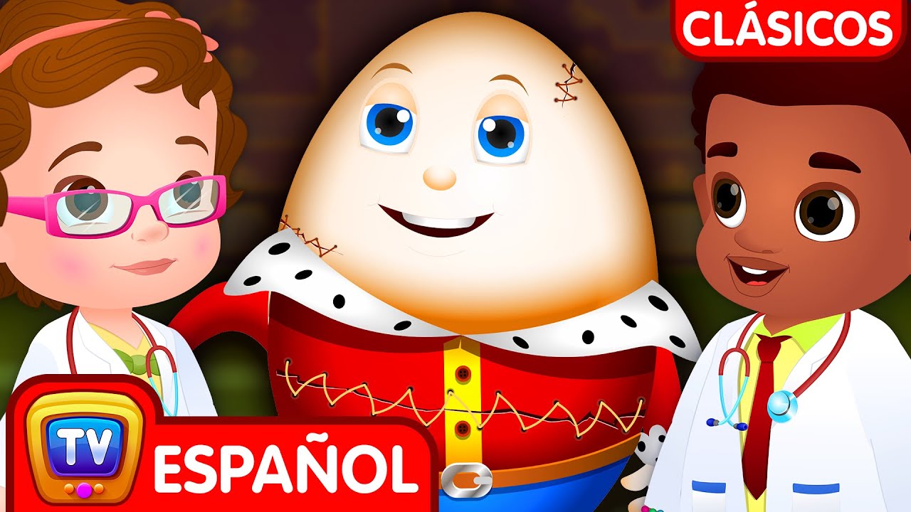 Clásicos Humpty Dumpty Song - ChuChu TV Canciones Infantiles