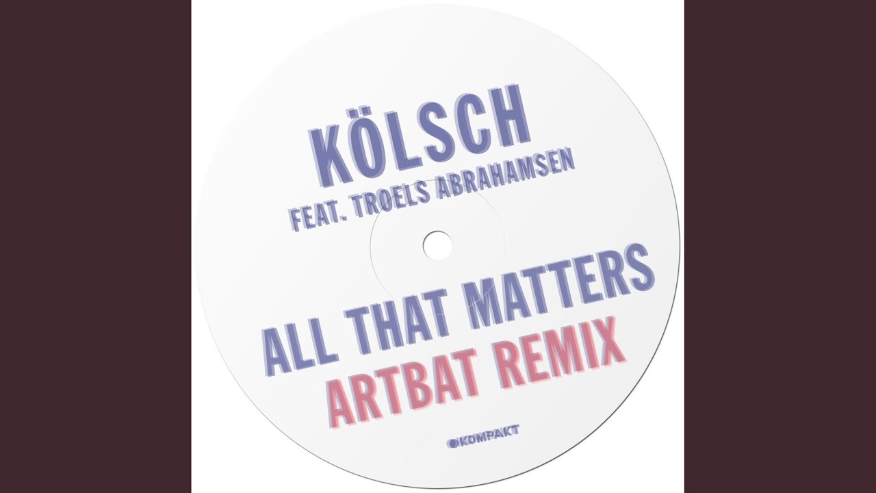 All That Matters (Artbat Remix Radio Edit)