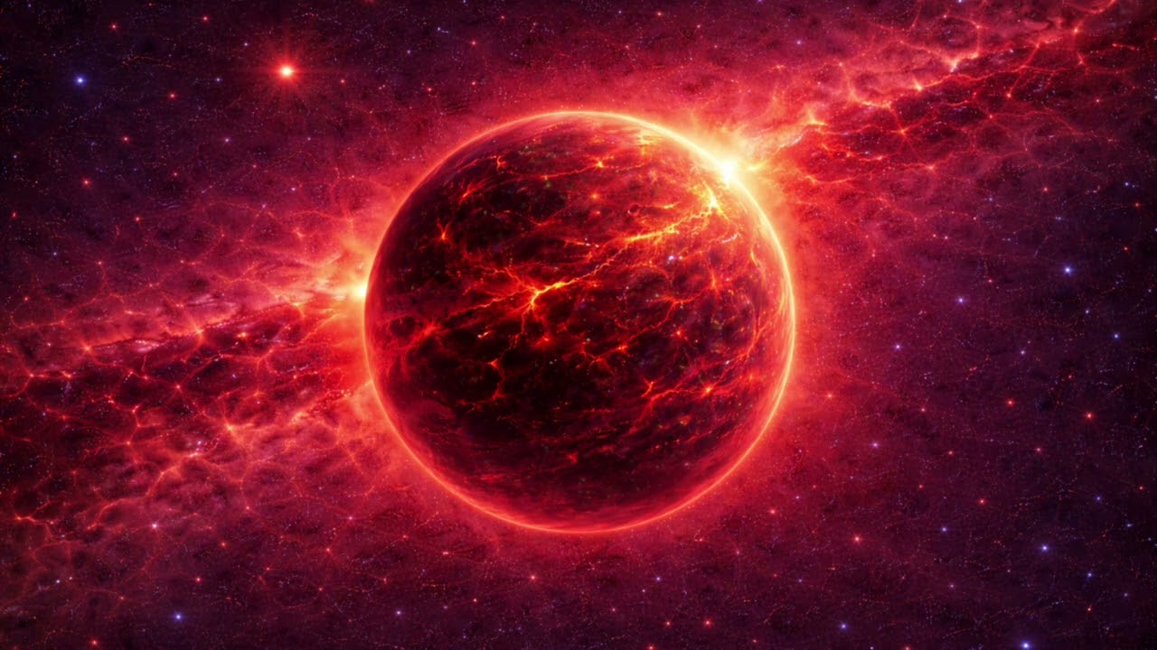 Space Ambience for Insomnia | Red Planet at Dusk | 2 Hours