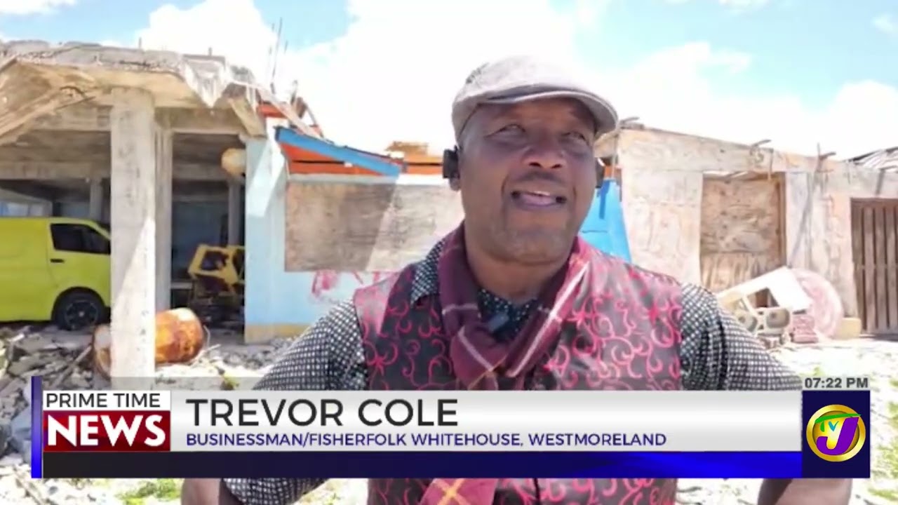 Fisherfolk In Whitehouse Westmoreland Bemoan Slow Pace of Government Aid Post Melissa  | TVJ News
