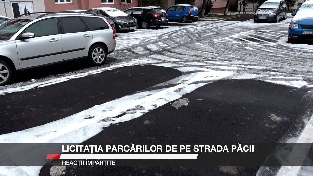 Licitația parcărilor de pe strada Păcii, reacții împărțite