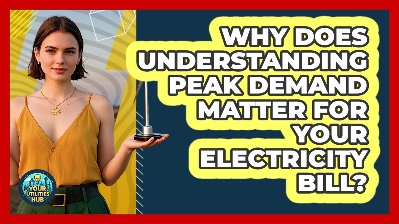 Why Does Understanding Peak Demand Matter For Your Electricity Bill? - Your Utilities Hub