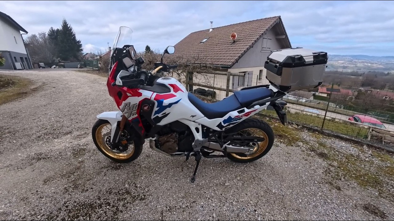 PRÉSENTATION ET BALADE AVEC MON NOUVEAU BESTIAU: L'AFRICA TWIN ADVENTURE SPORTS AVEC LA BOÎTE DCT 😃🤗