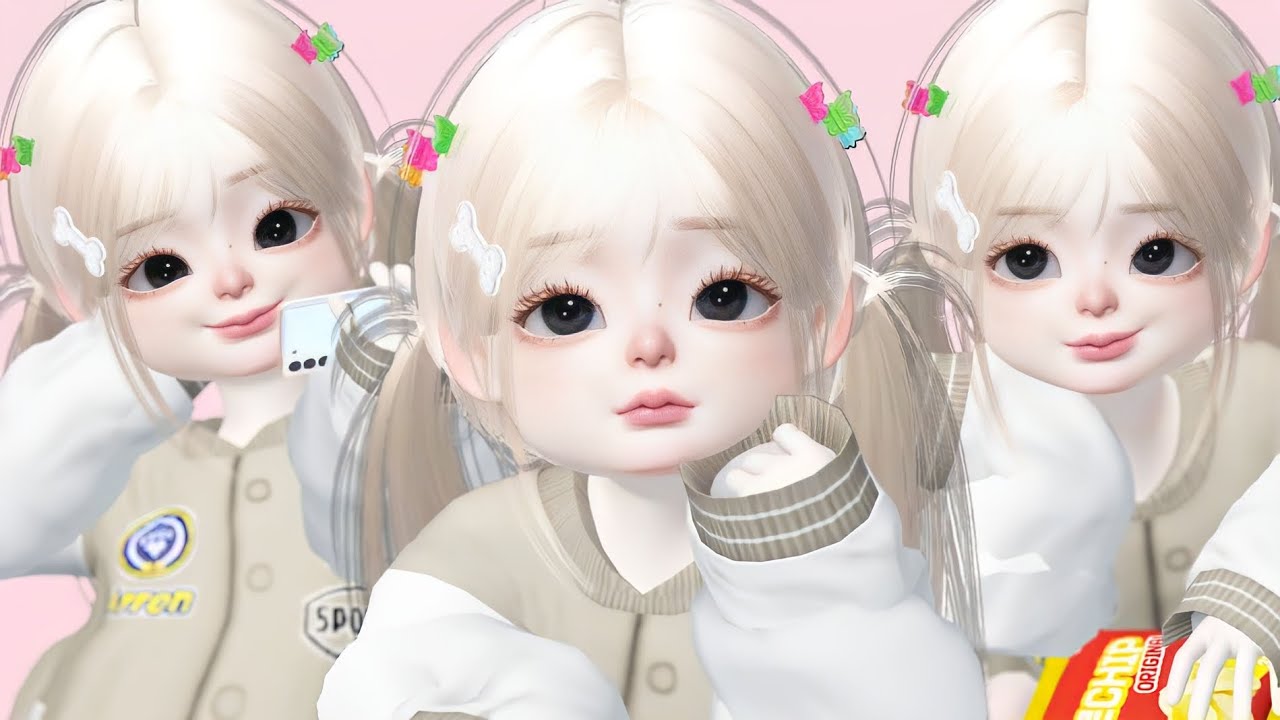 Zepeto Face tutorial - Tutorial oplas zepeto baby girl - Non pro & pro mode