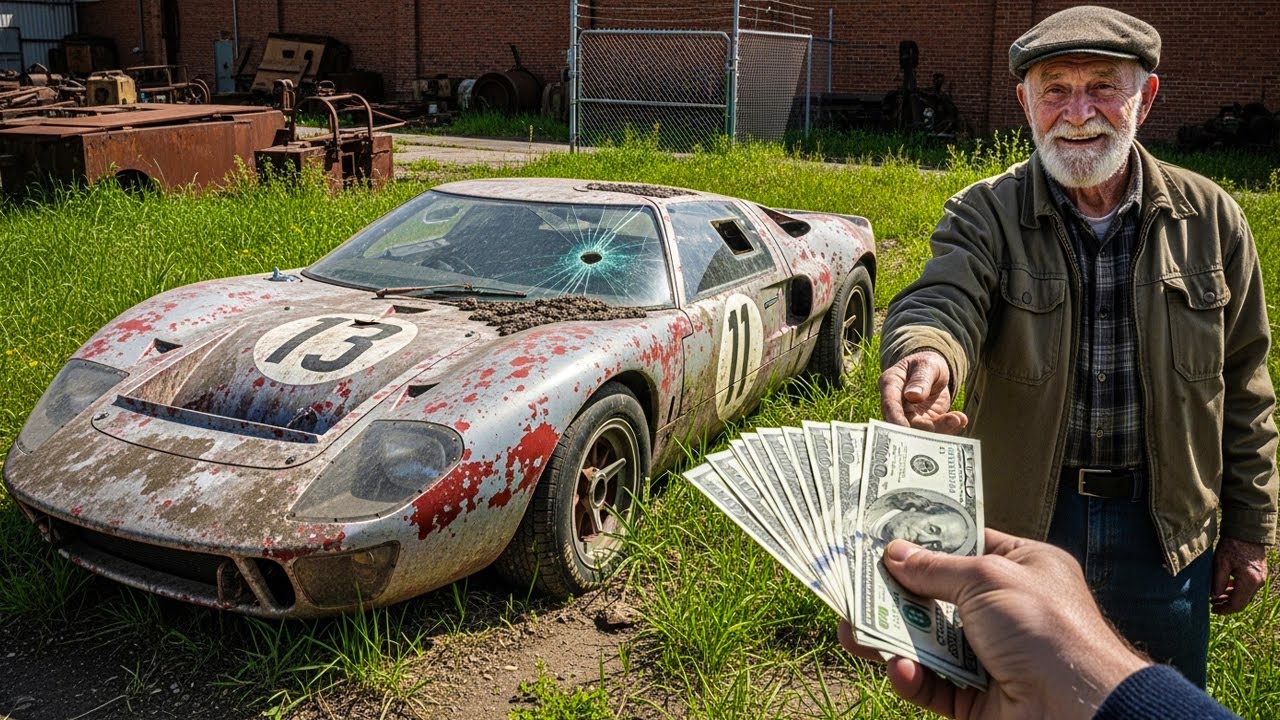 We Found 1968 Ford GT40 Gulf Mirage Race Car,… Then Restored It || ASMR Car Restoration!