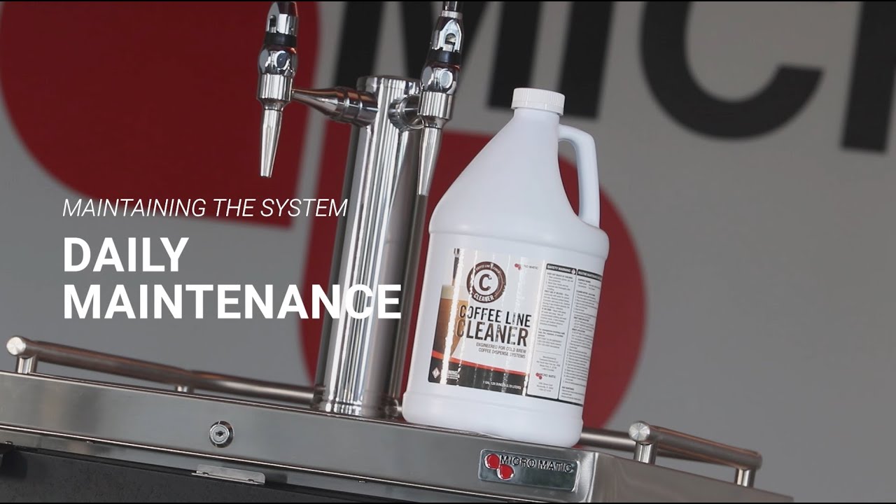 Daily Maintenance of your Americano System