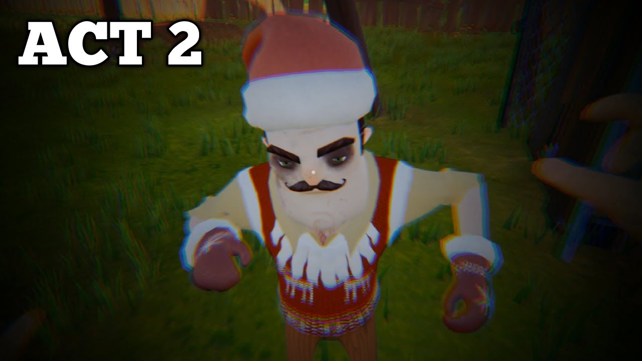 SANTA NEIGHBOR from SECRET NEIGHBOR in HELLO NEIGHBOR