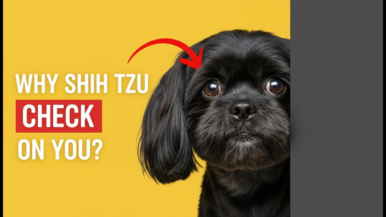 If Shih Tzus Keep CHECKING On You, This Is What It Really Means