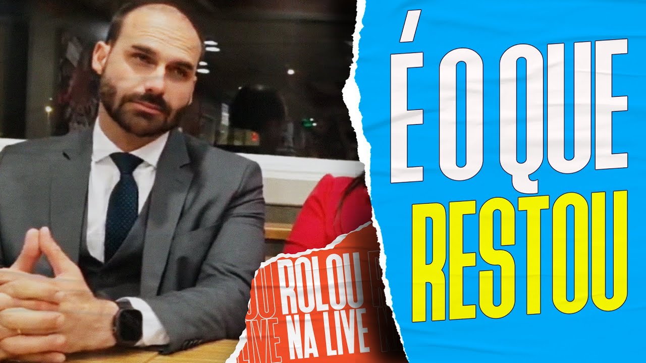 EDUARDO DÁ ENTREVISTA PATÉTICA DE TERNO EM LANCHONETE DE BEIRA DE ESTRADA NOS EUA | Galãs Feios