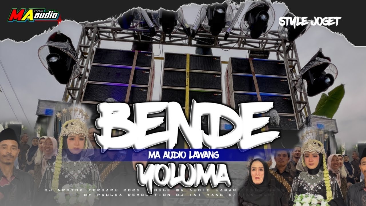 DJ BENDE YOLUMA 2025 Style JOGET HOREG || Jingle terbaru MA Audio new #maaudiolawang